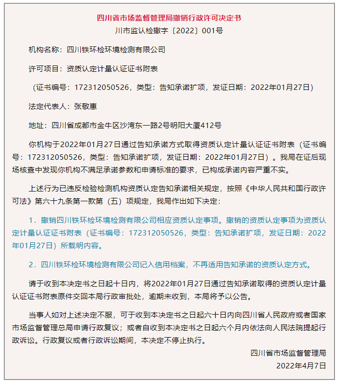 最高處罰百萬！一大批計量、檢測機構(gòu)相關違法案件被查處曝光